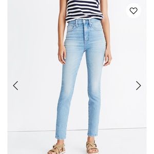 Madewell- RIVET & THREAD 11” high-rise skinny